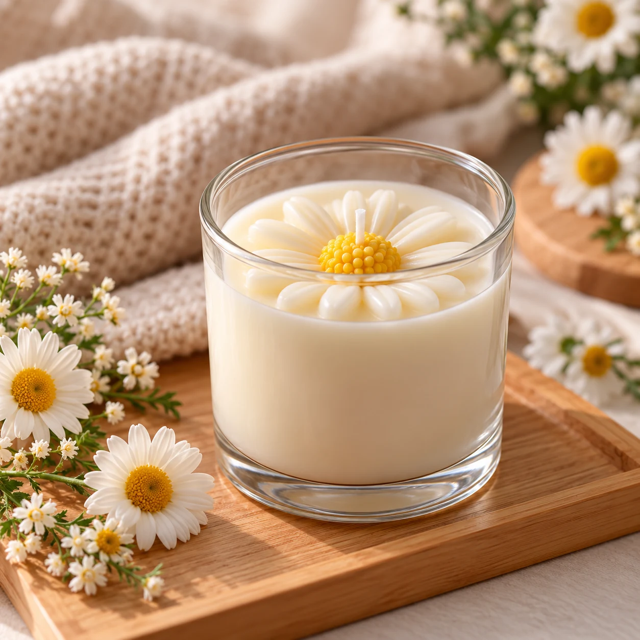 DAISY JAR CANDLE view 4