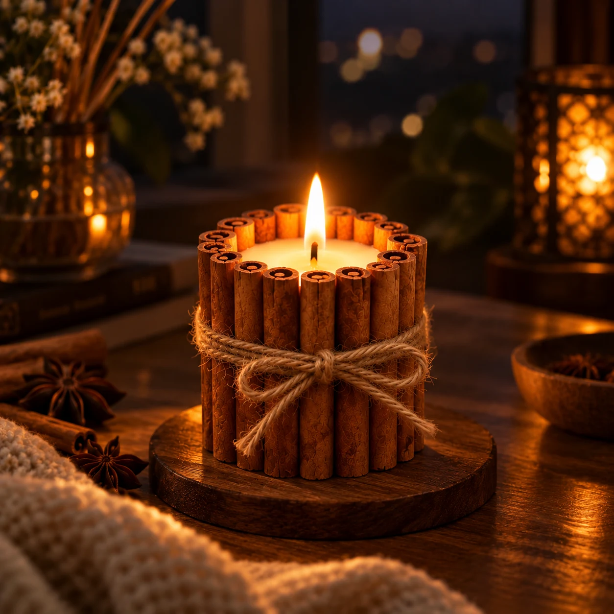 CINNAMON STICK CANDLE view 2