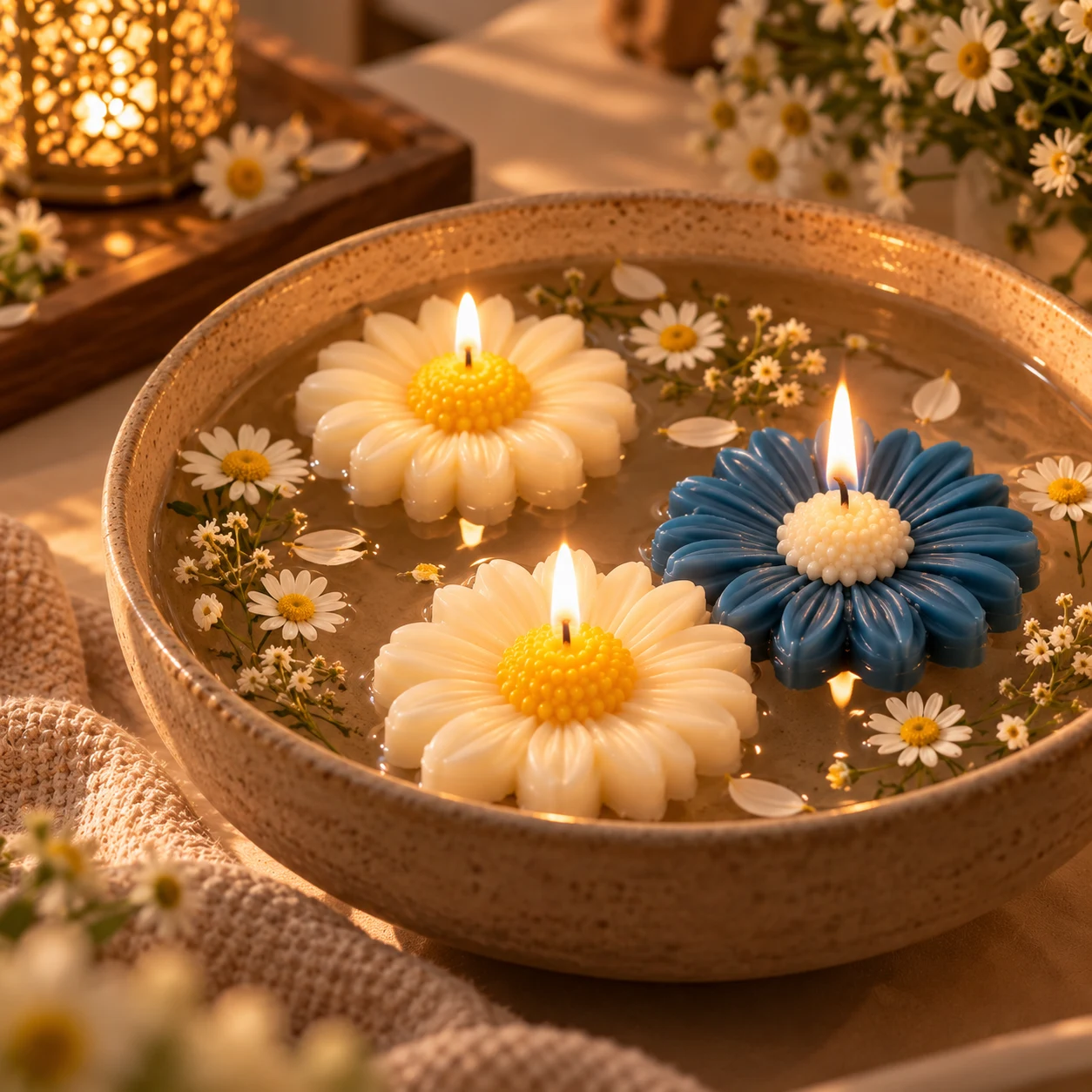 DAISY CANDLE view 2