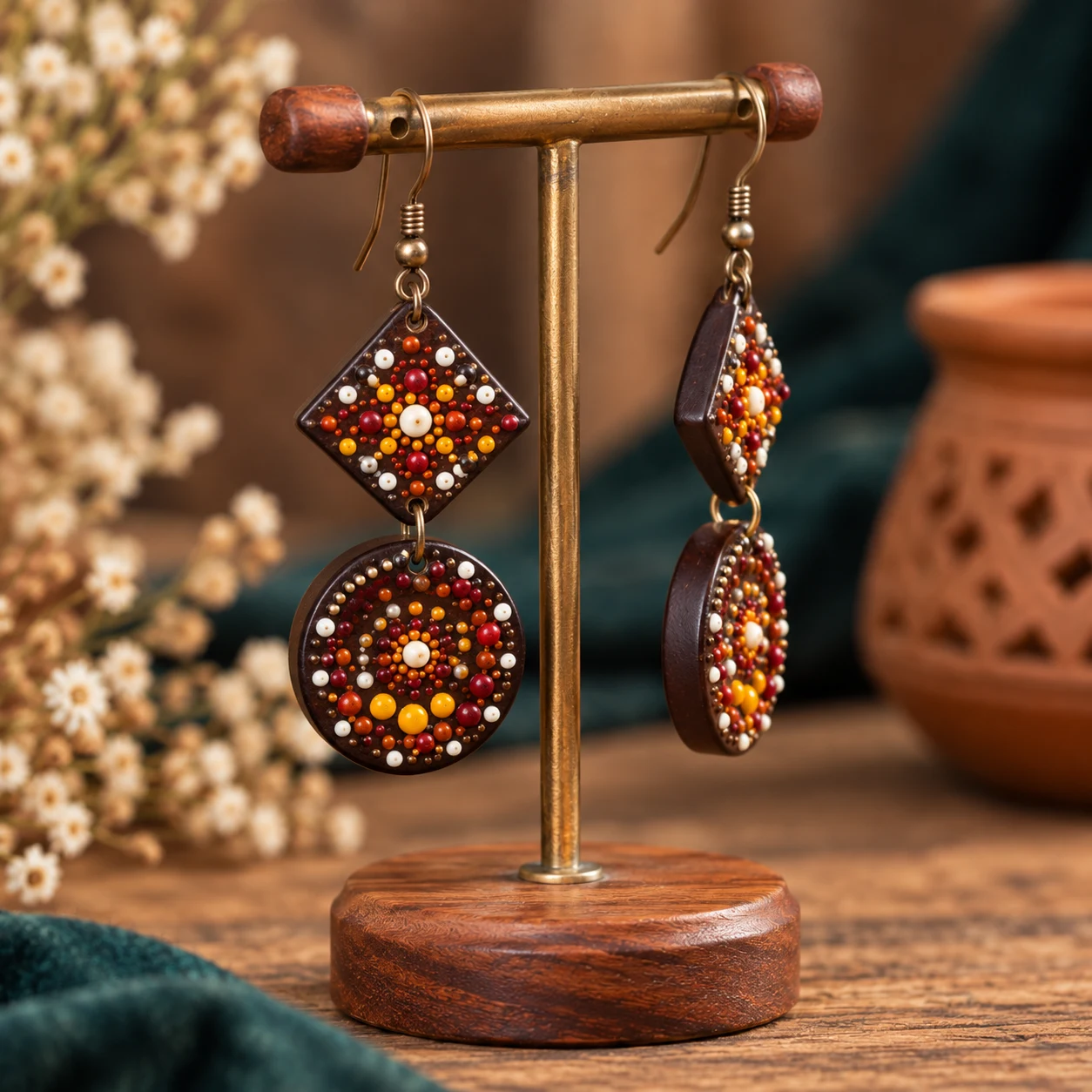 Dotted danglers view 2