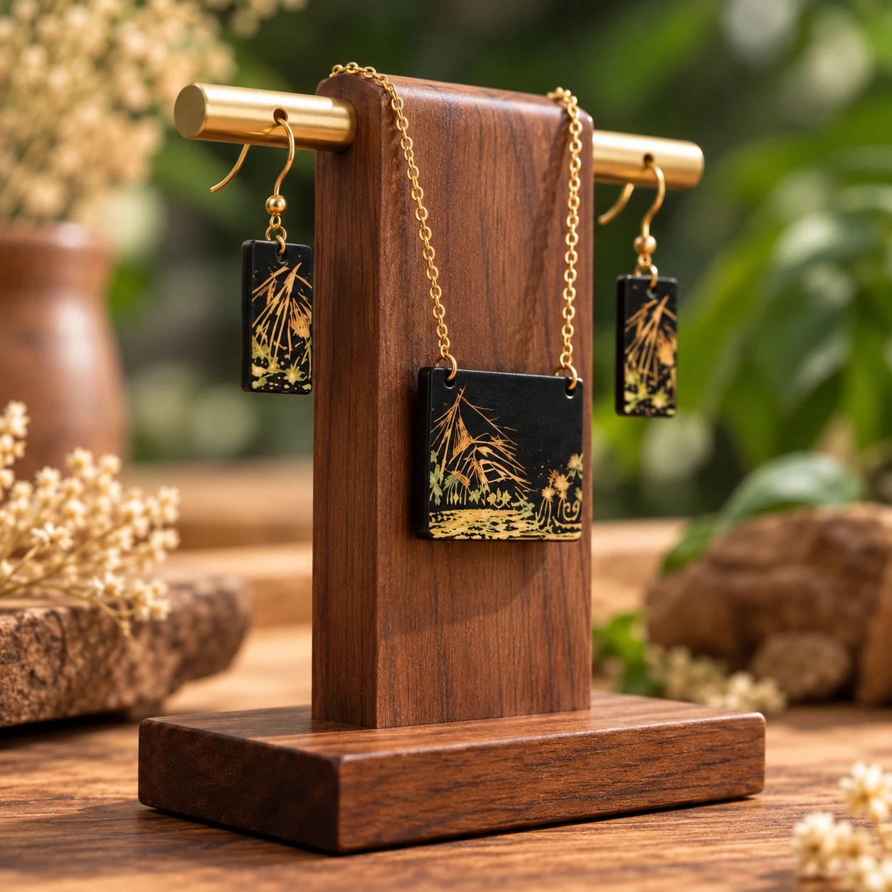 Chain pendent set view 2